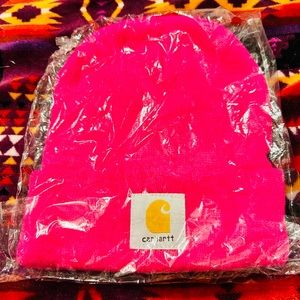 Brand New Hot Pink Carhartt Beanie